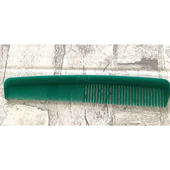 Vintage Goody Made in USA Green Retro Groovy Prop Old School Pocket Hair Comb 7" - Picture 1 of 3